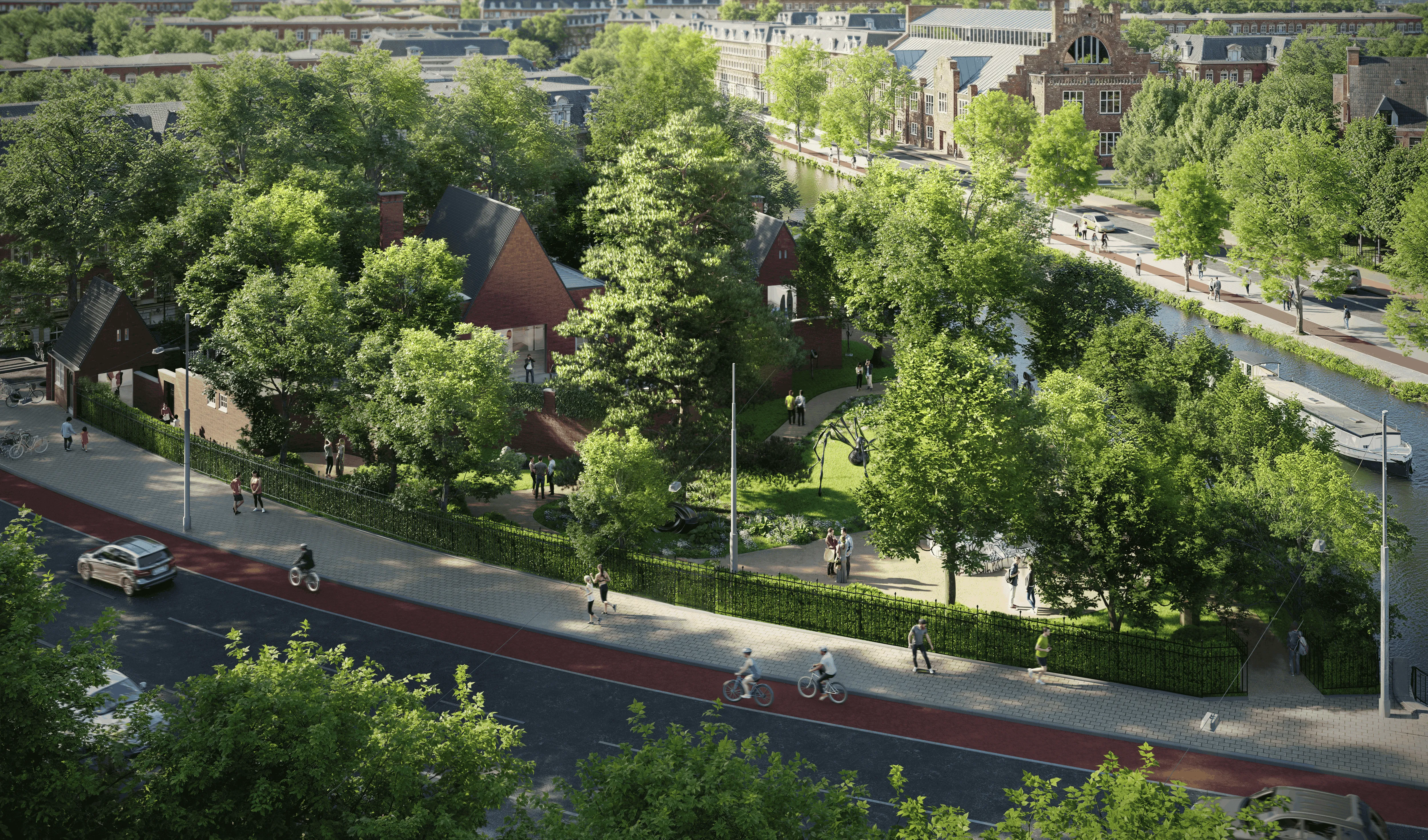 Restored Amsterdam School Pavilion