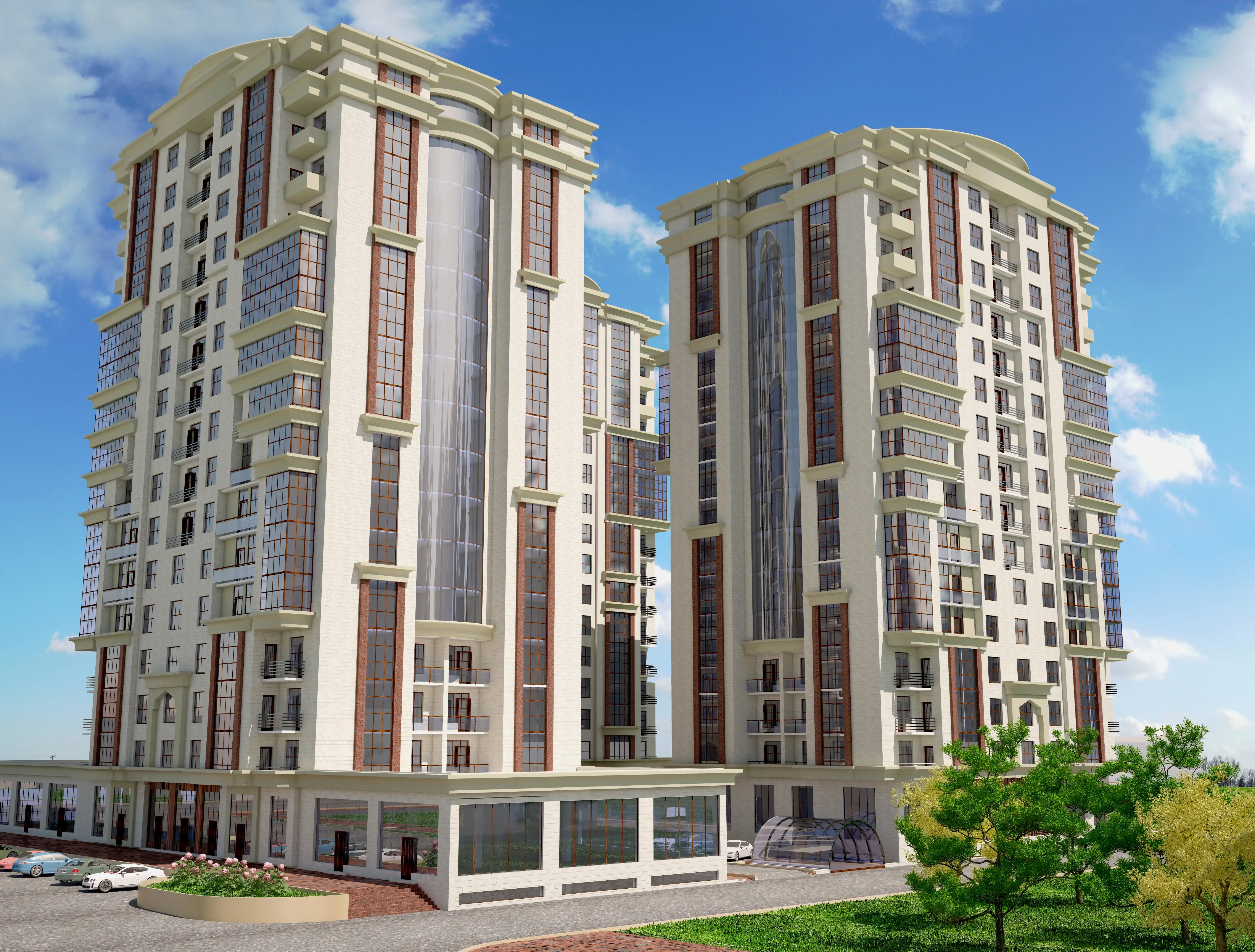 Ağ Şəhər Kompleksi Perspektiv