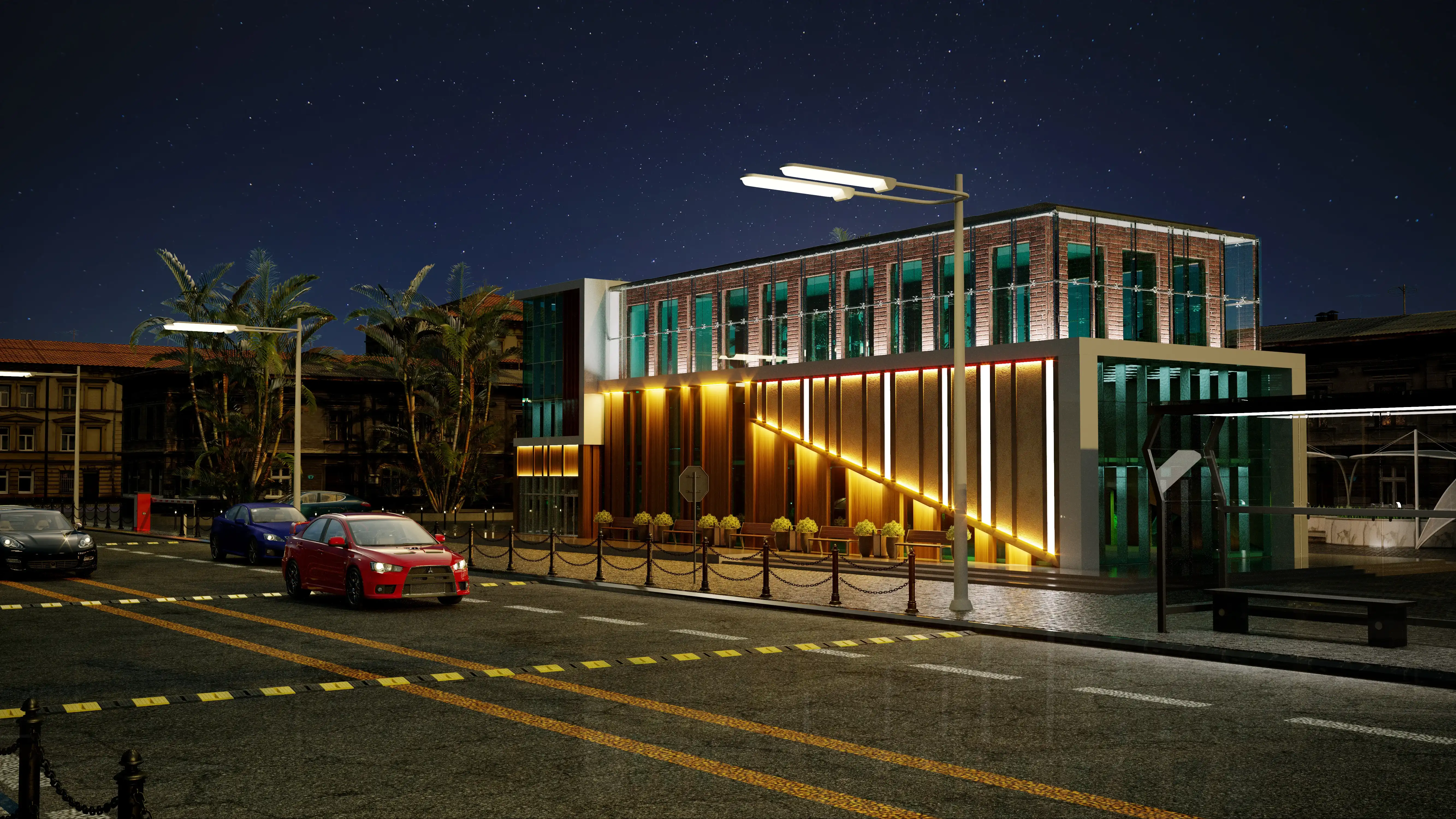 Giriş və Fasad Həlli